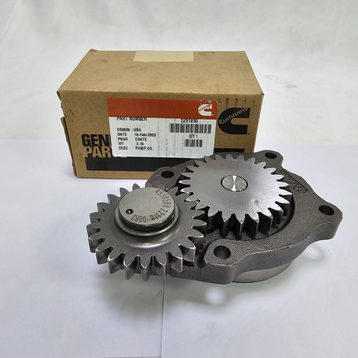 Cummins Isb Qsb 6.7 Diesel Engine Lubricating Oil Pump 5291050 4939588 4304670 for Excavator Forklift 