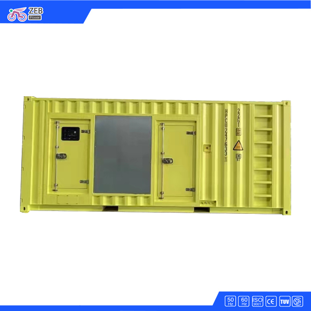 400KW 500KVA Container Type Industrial Standby Diesel Generator
