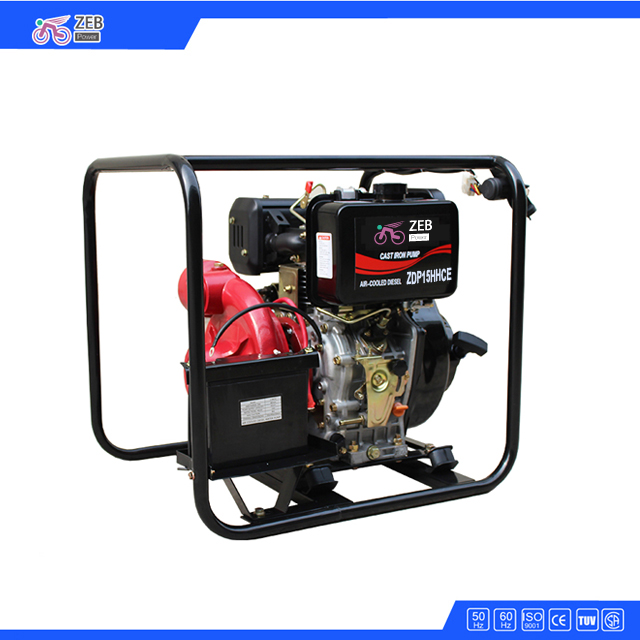 Cast Iron Water Pump 1.5 Inch ZDP15HHCE With Electrical Start