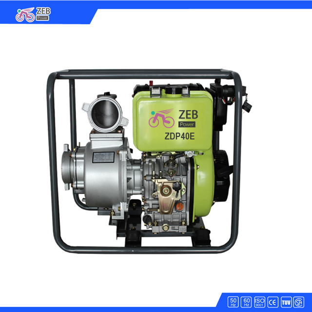 Diesel Water Pump 4 Inch ZDP40E With Electrical Start