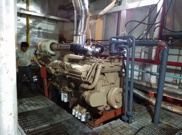 Sea Water Cooled Marine Genset