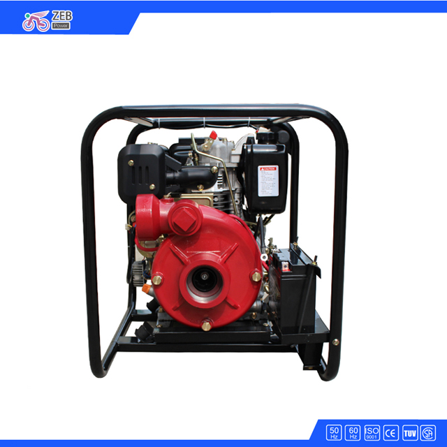 Cast Iron Water Pump 4 Inch ZDP40HHCIE With Electrical Start