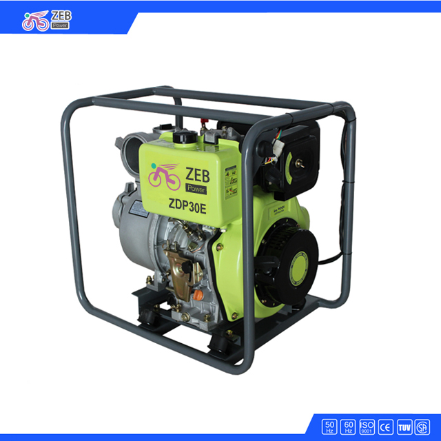 Diesel Water Pump 3 Inch ZDP30E With Electrical Start