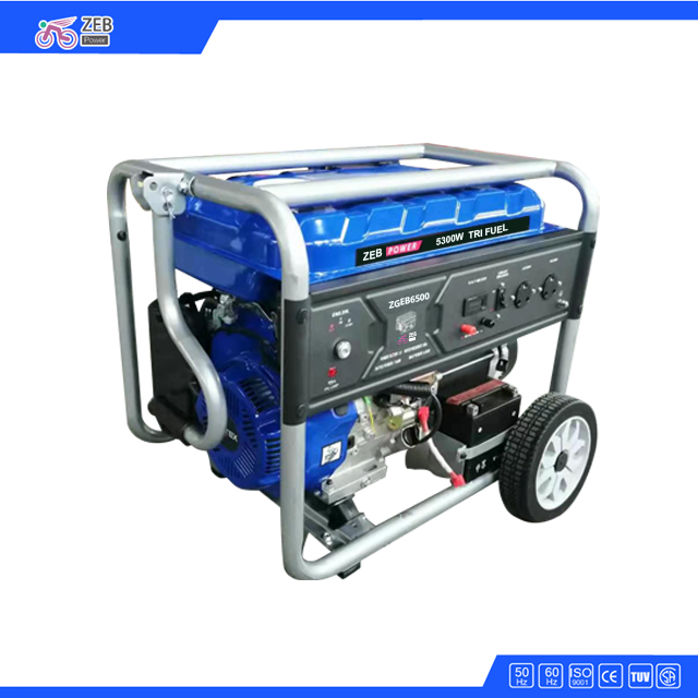 5.5kw Portable Silent Type Electric Gasoline Generator