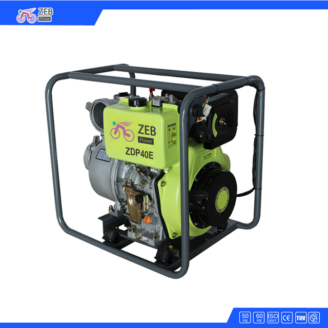 Diesel Water Pump 4 Inch ZDP40E With Electrical Start