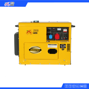 5.5kw 5.5 kVA Small Portable Silent Electric Diesel Generator Home Generator for Sale