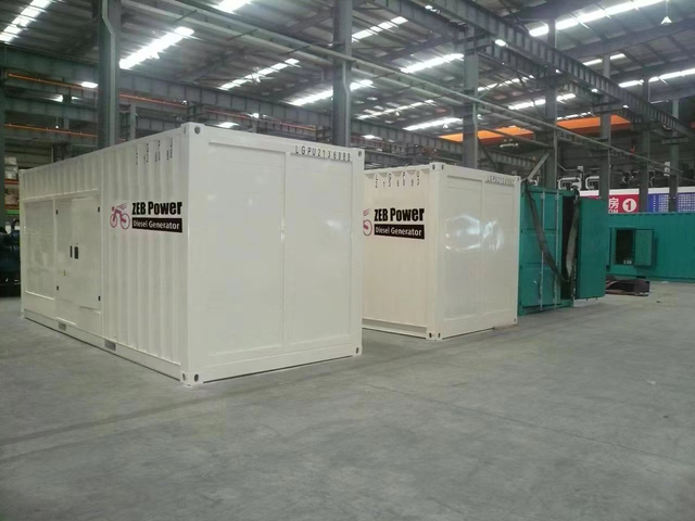 water-cooled diesel generators