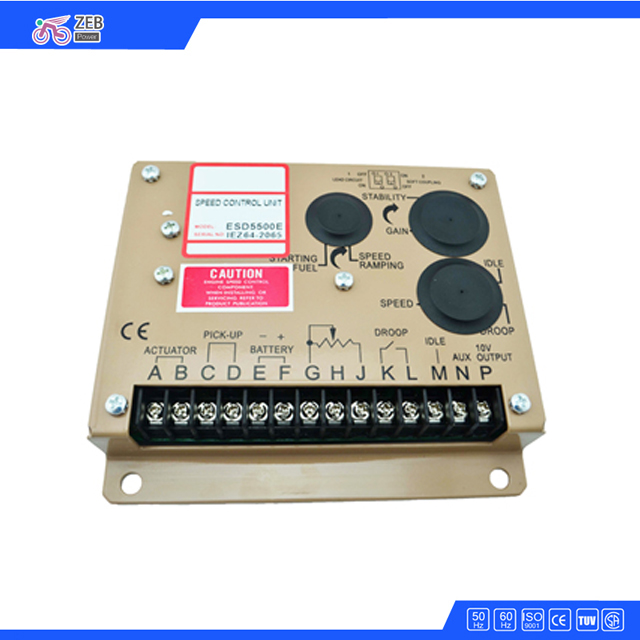 GAC Speed Controller ESD5500E Governor DC 12V 24V Generator Control Governor